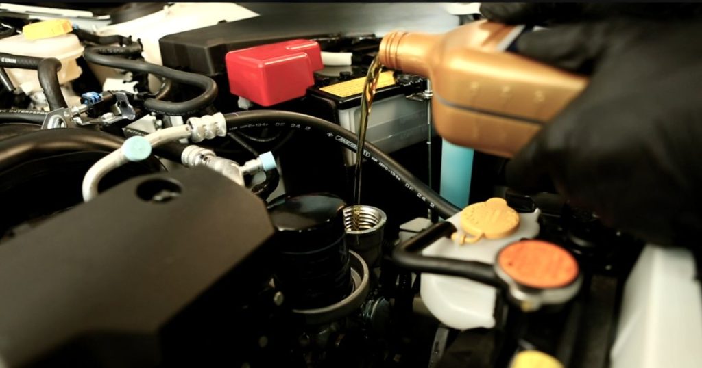 Replace your Subaru Outback engine oil at the 6,000-mile checkup