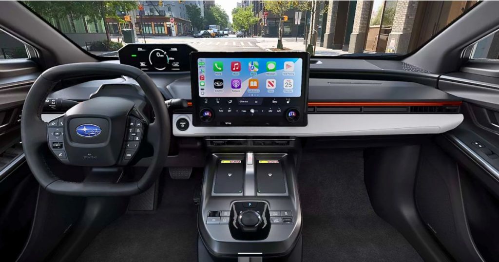 The 2026 Subaru Uncharted EV SUV technology features