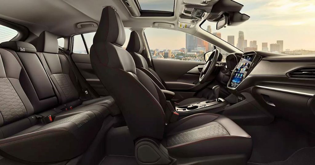 The 2026 Subaru Impreza holds a 120.9 cubic feet of total interior volume.