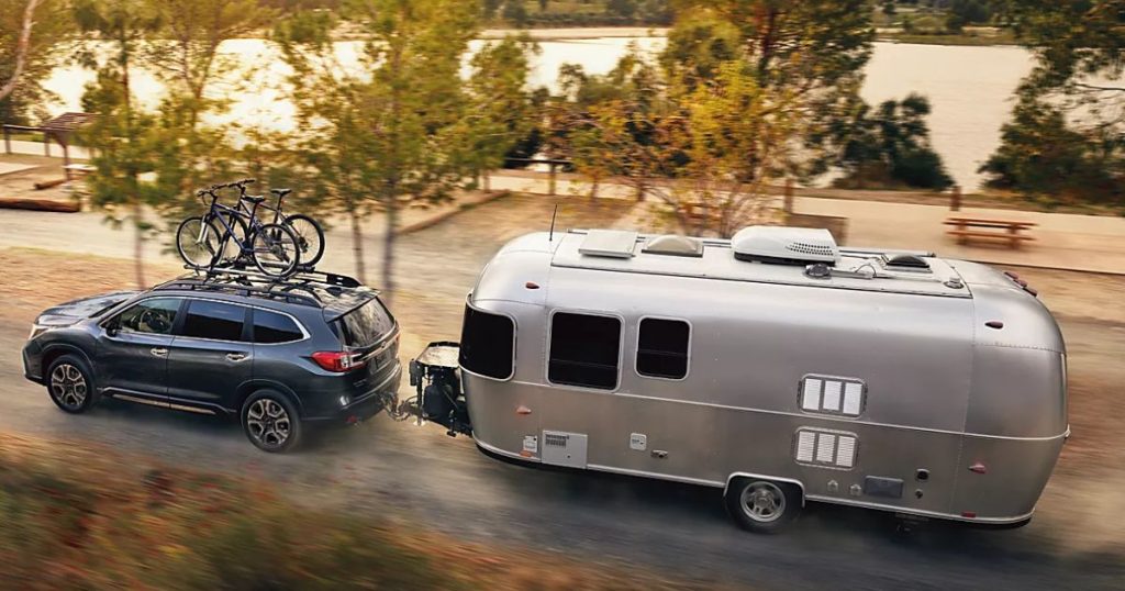 The 2026 Subaru Ascent has a maximum towing capacity of 5,000 pounds