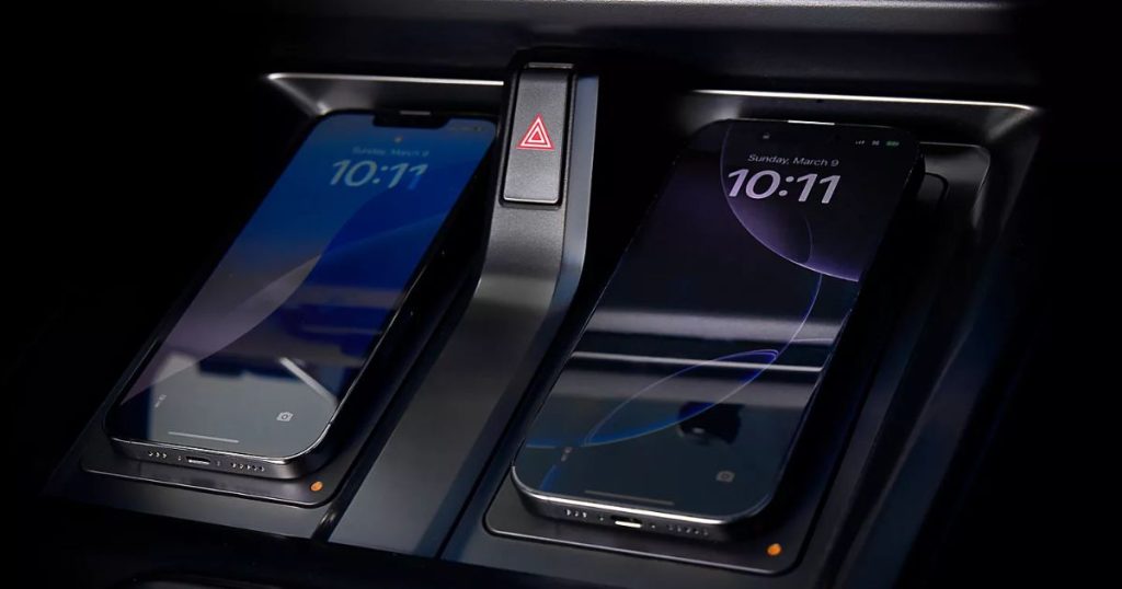 The available dual wireless device chargers in the 2026 Subaru Solterra