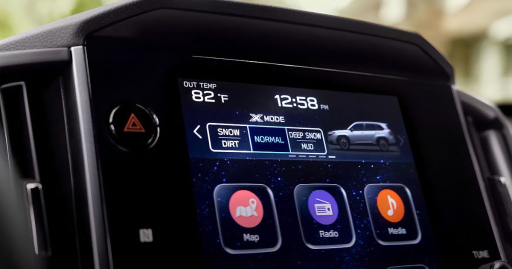 Dual function X-MODE on the 2026 Subaru Forester