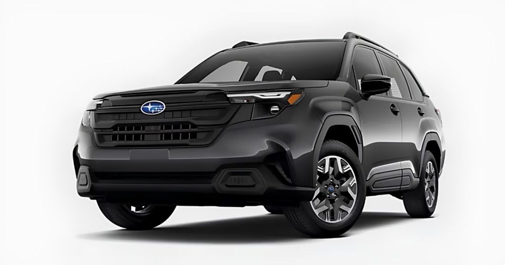 Standard 8.7 inches of ground clearance across the 2026 Subaru Forester, except Wilderness