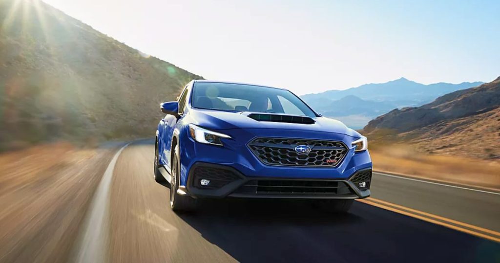Subaru models that are shipped from Japan, like the 2026 WRX, have higher sticker prices