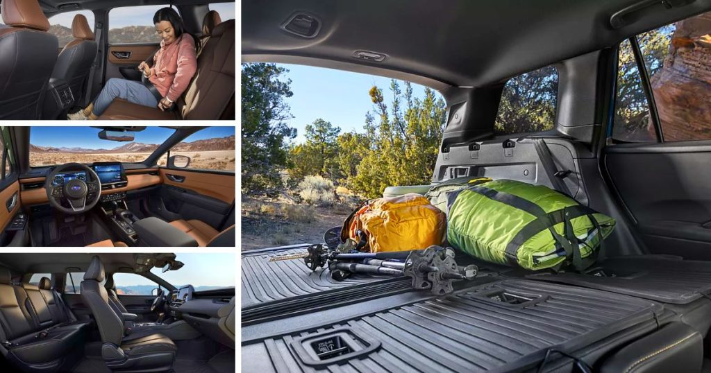 The 2026 Subaru Outback offers up to 112.3 cubic feet of passenger volume