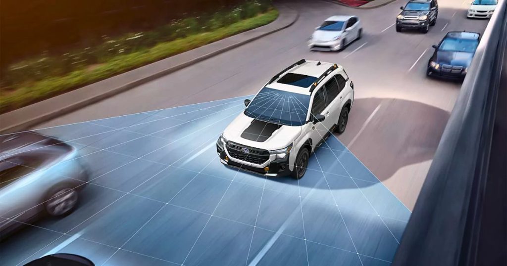 The Subaru EyeSight Driver Assist Technology is standard on the 2026 Forester Wilderness