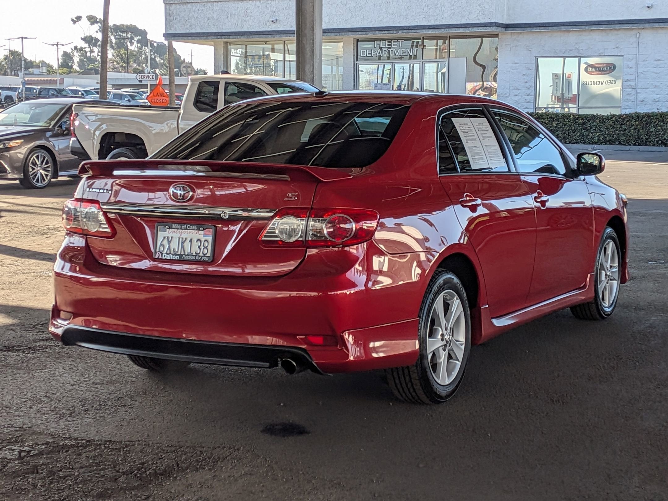 2012 Toyota COROLLA S