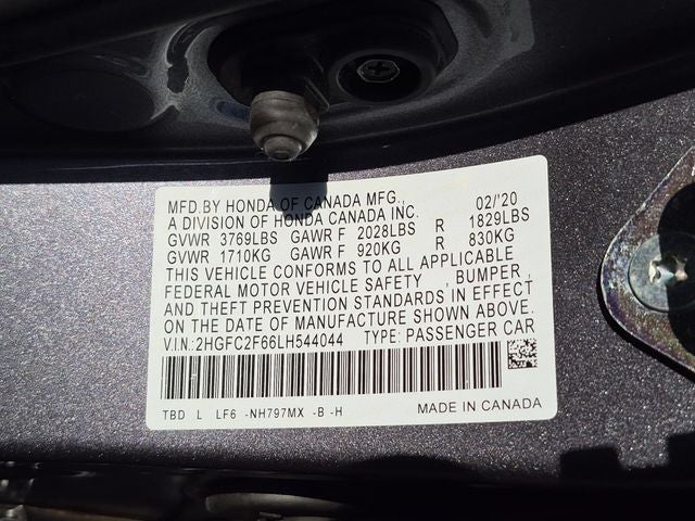 2020 Honda Civic LX
