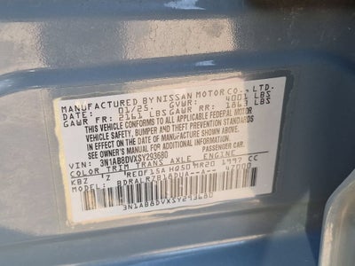 2025 Nissan Sentra SR