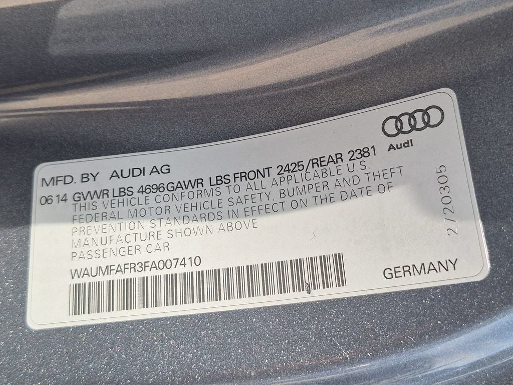 2015 Audi A5 2.0T Premium Plus quattro
