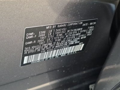 2026 Subaru Forester Touring Hybrid