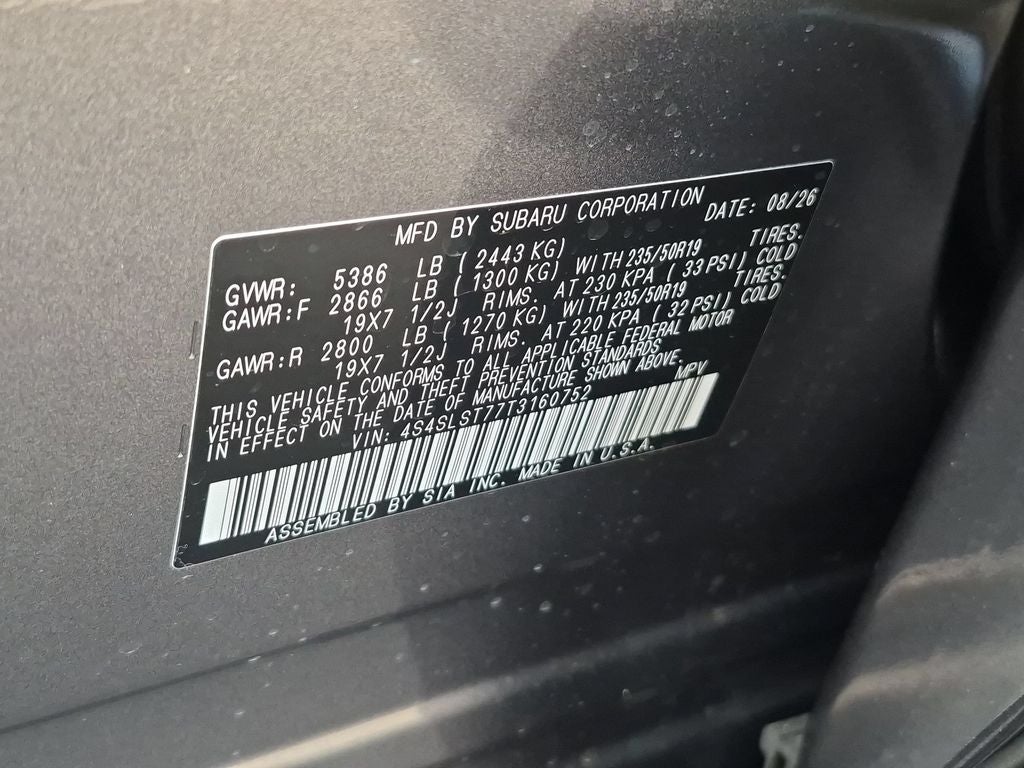 2026 Subaru Forester Touring Hybrid