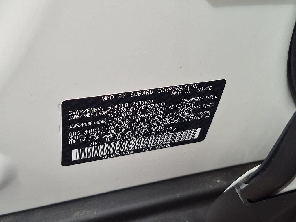 2026 Subaru Outback Wilderness