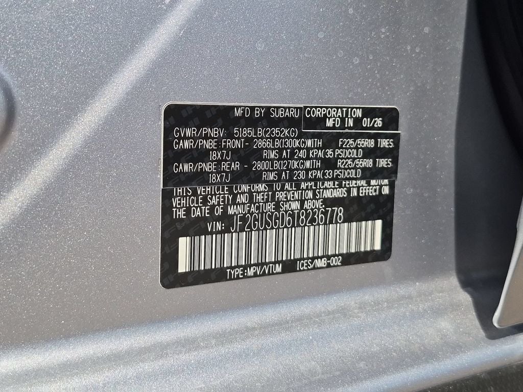 2026 Subaru Crosstrek Sport Hybrid