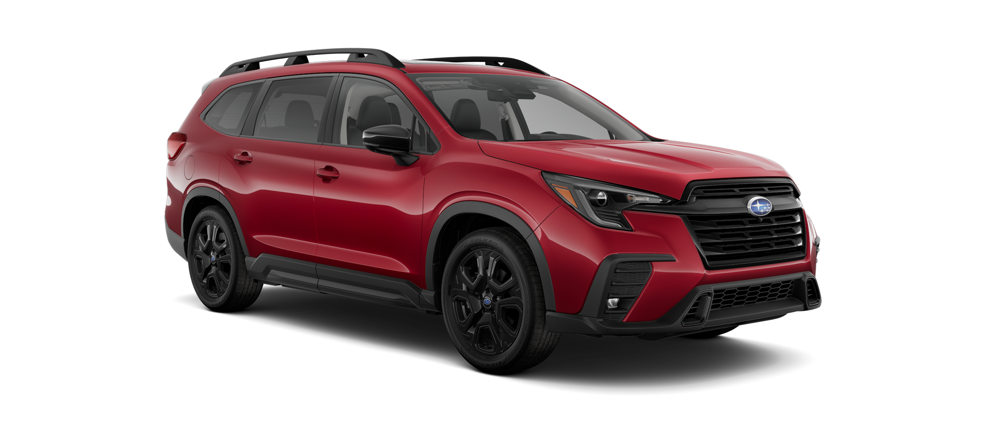 2025 Subaru Ascent Onyx Edition Touring 7 Passenger Shown in Crimson Red Pearl