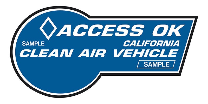 Clean Air Vehicle Sticker | Dalton Subaru in National City CA