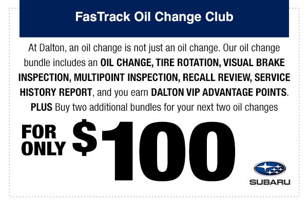 FasTrack Oil Change Club