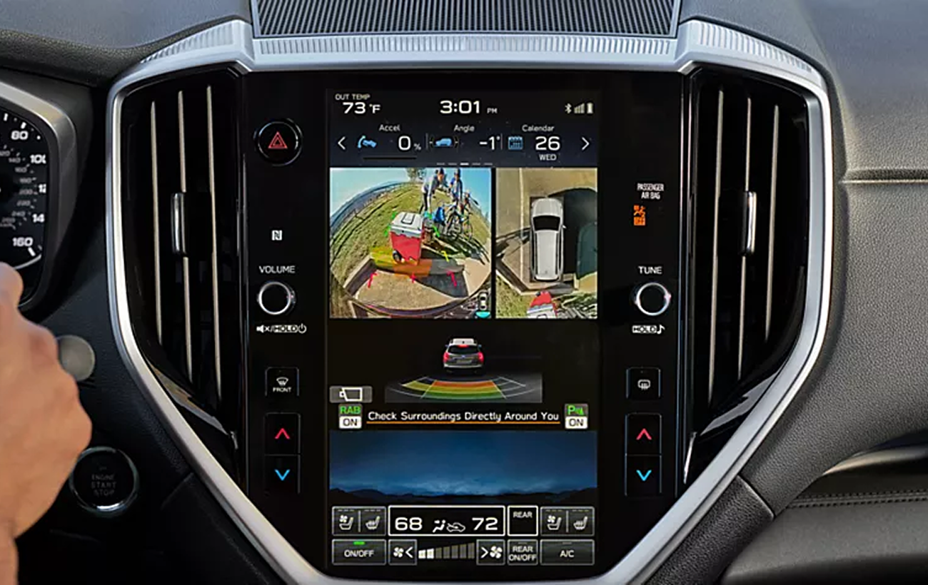 Subaru Ascent interior detail 1