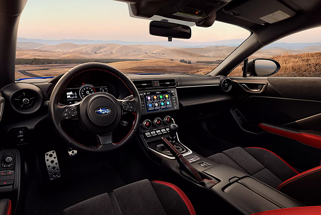 Subaru BRZ interior detail 6