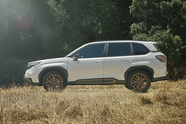 Subaru Forester interior detail 4