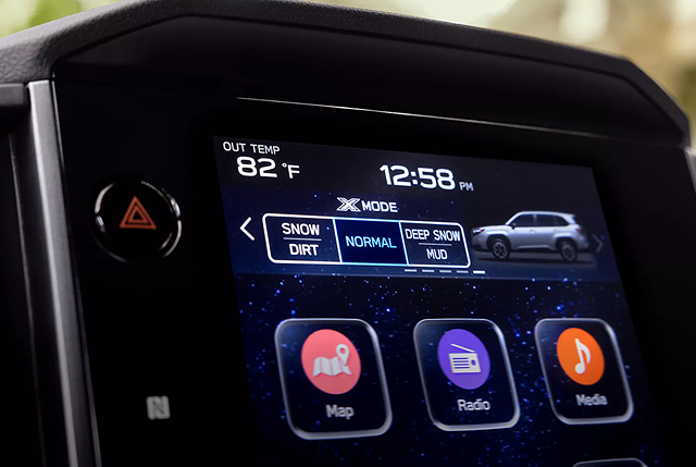 Subaru Forester interior detail 5