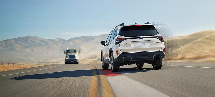 Forester Hybrid showcasing advanced safety features