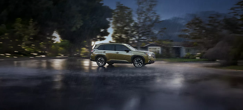 Forester Hybrid on an adventure trail