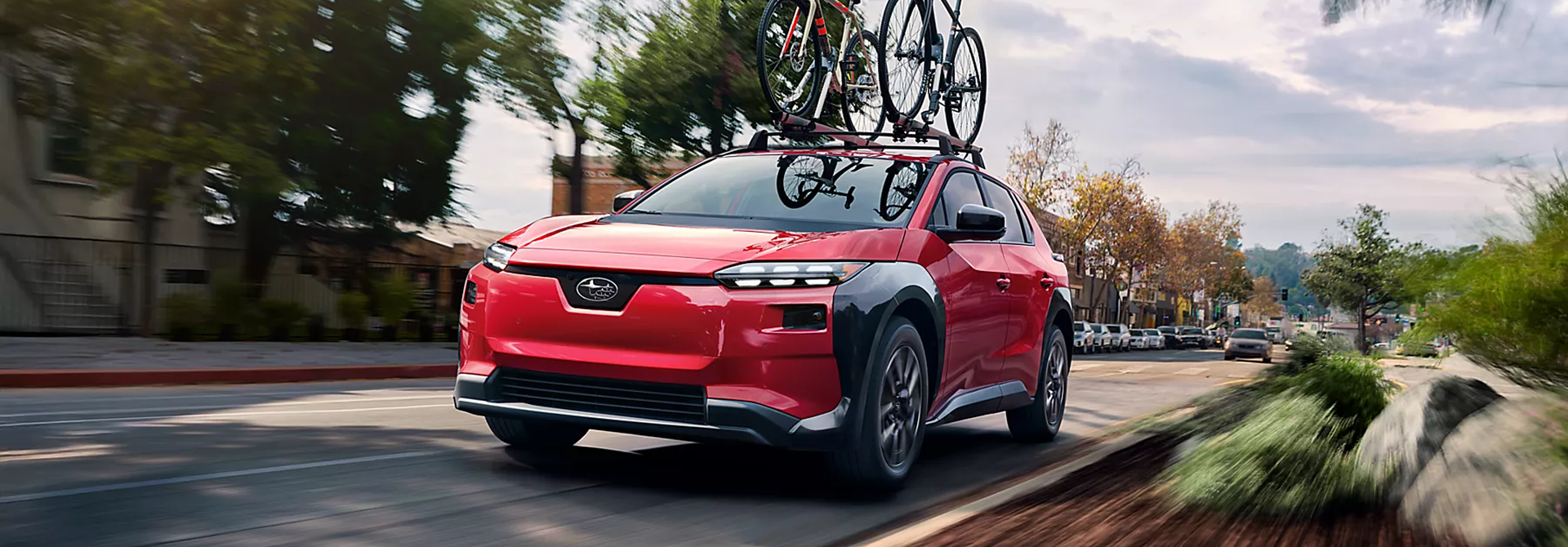 2026 Subaru Solterra driving