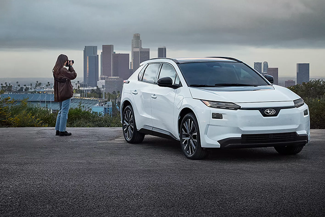 Subaru Solterra exterior detail 2