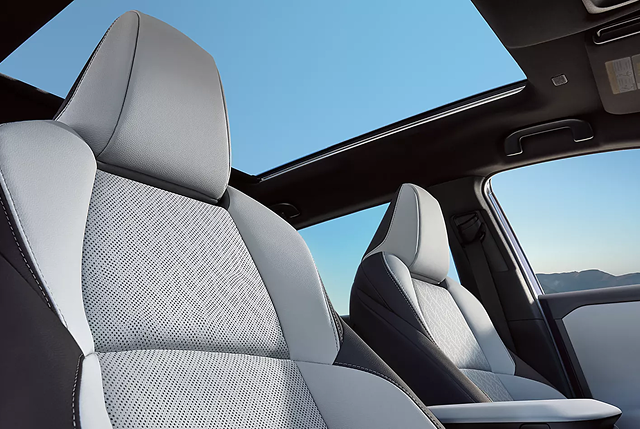 Subaru Solterra interior detail 1