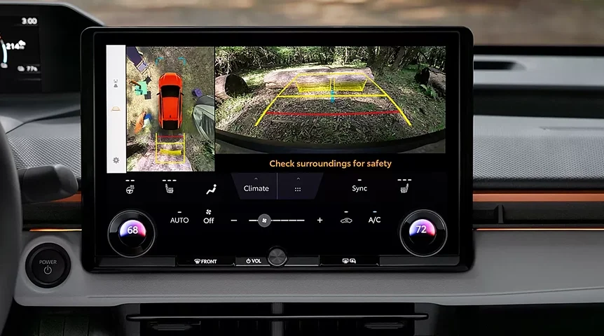 Panoramic view monitor 360 camera