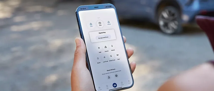 SubaruConnect digital key