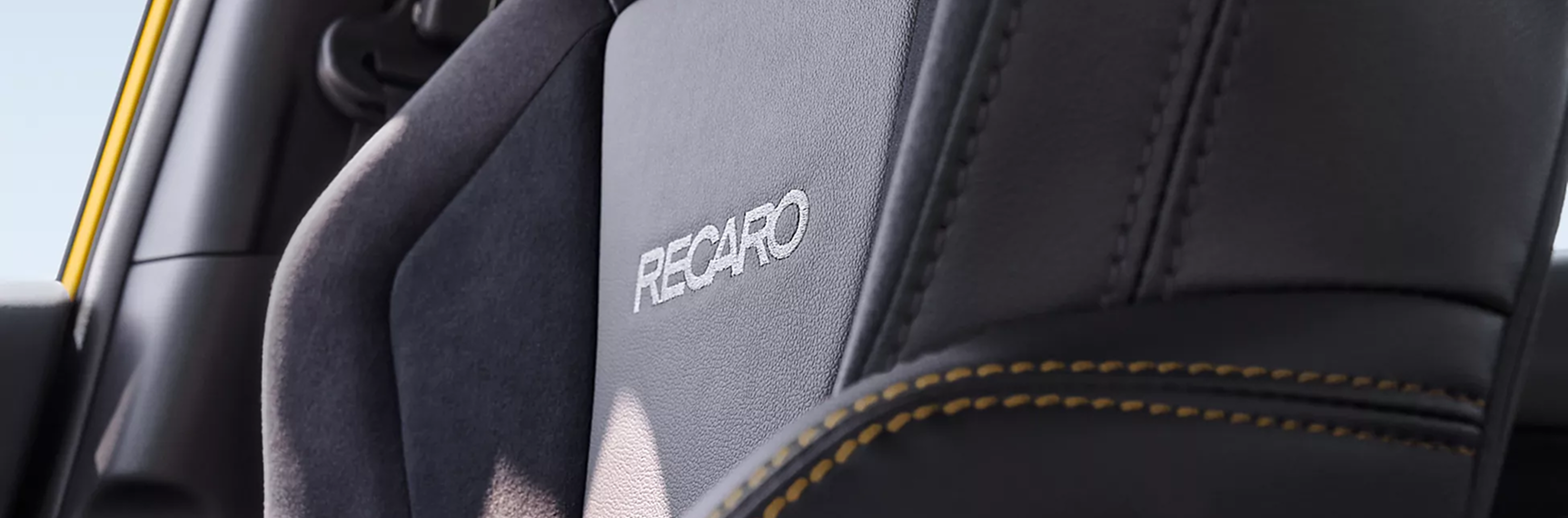 WRX Series.Yellow interior with yellow accents