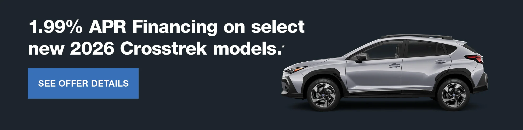 crosstrek apr offer