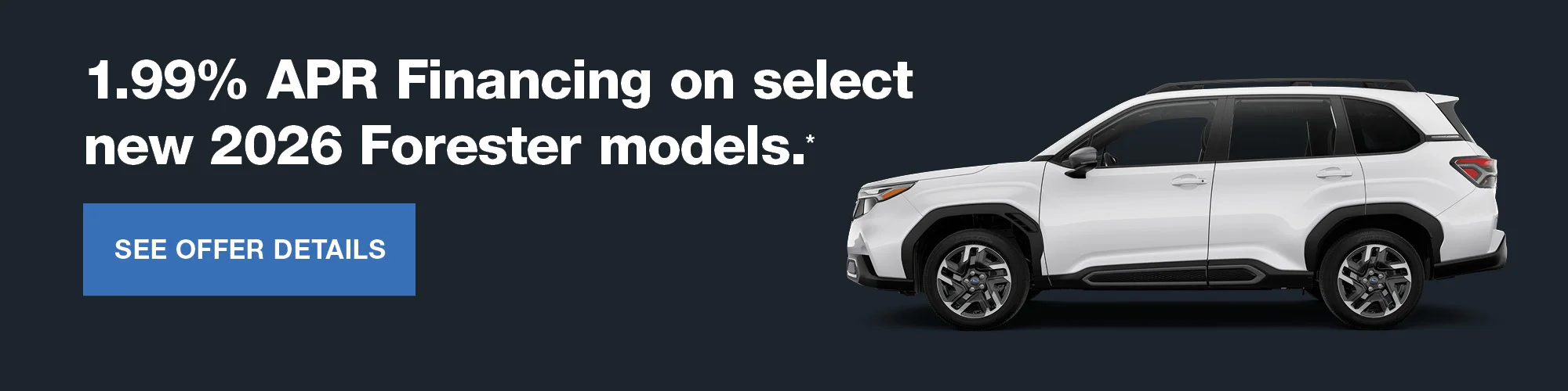 forester apr offer