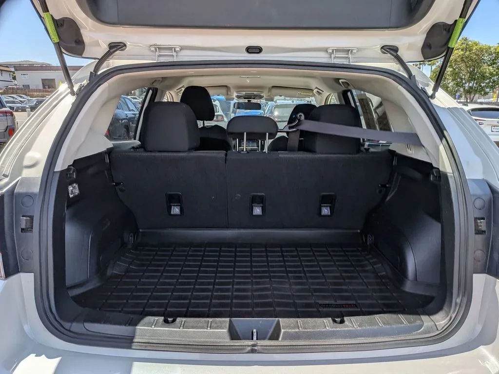 A used red Subaru Forester on the pre-owned lot at Dalton Subaru National City