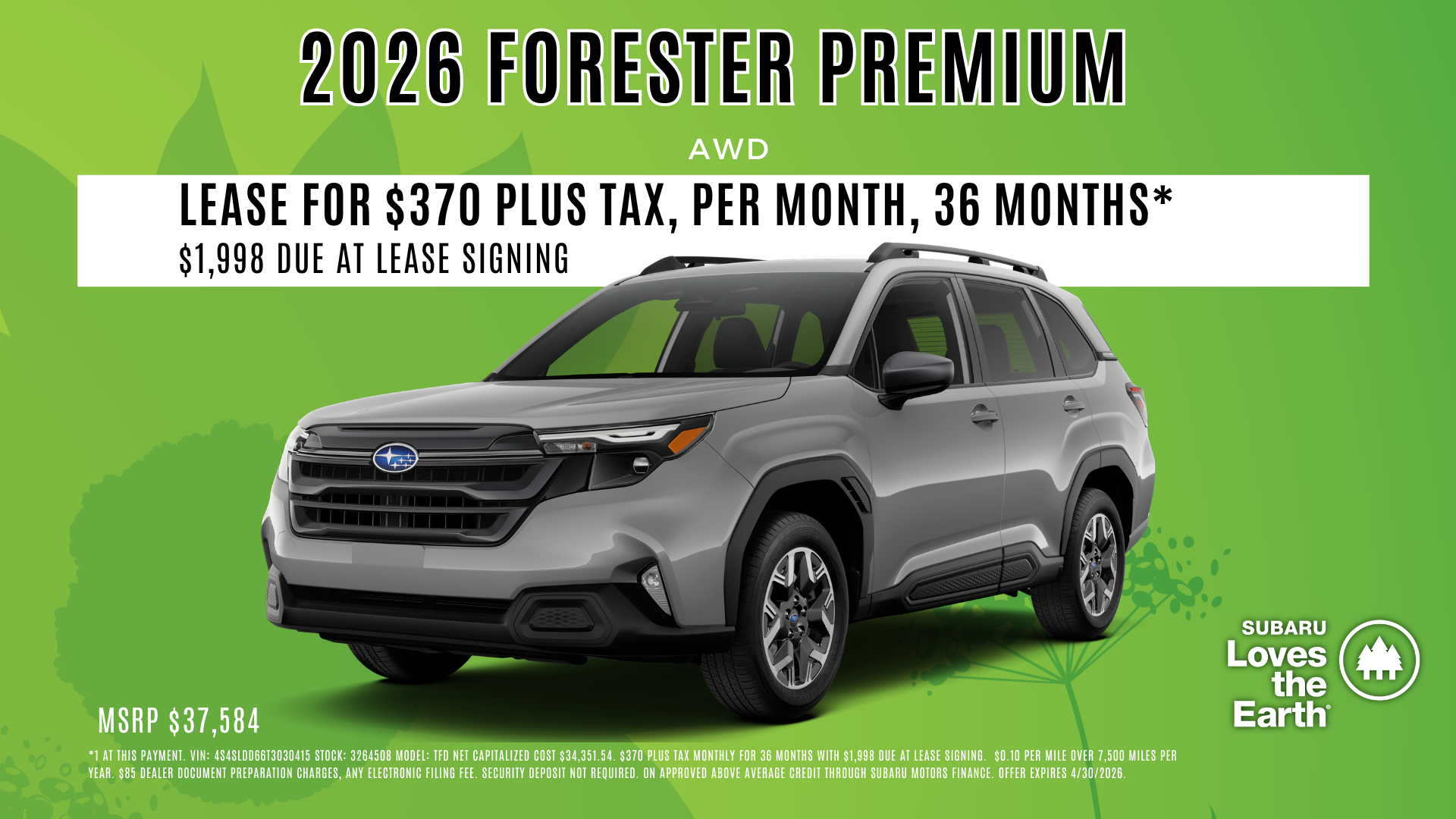 2026 Subaru Forester Premium