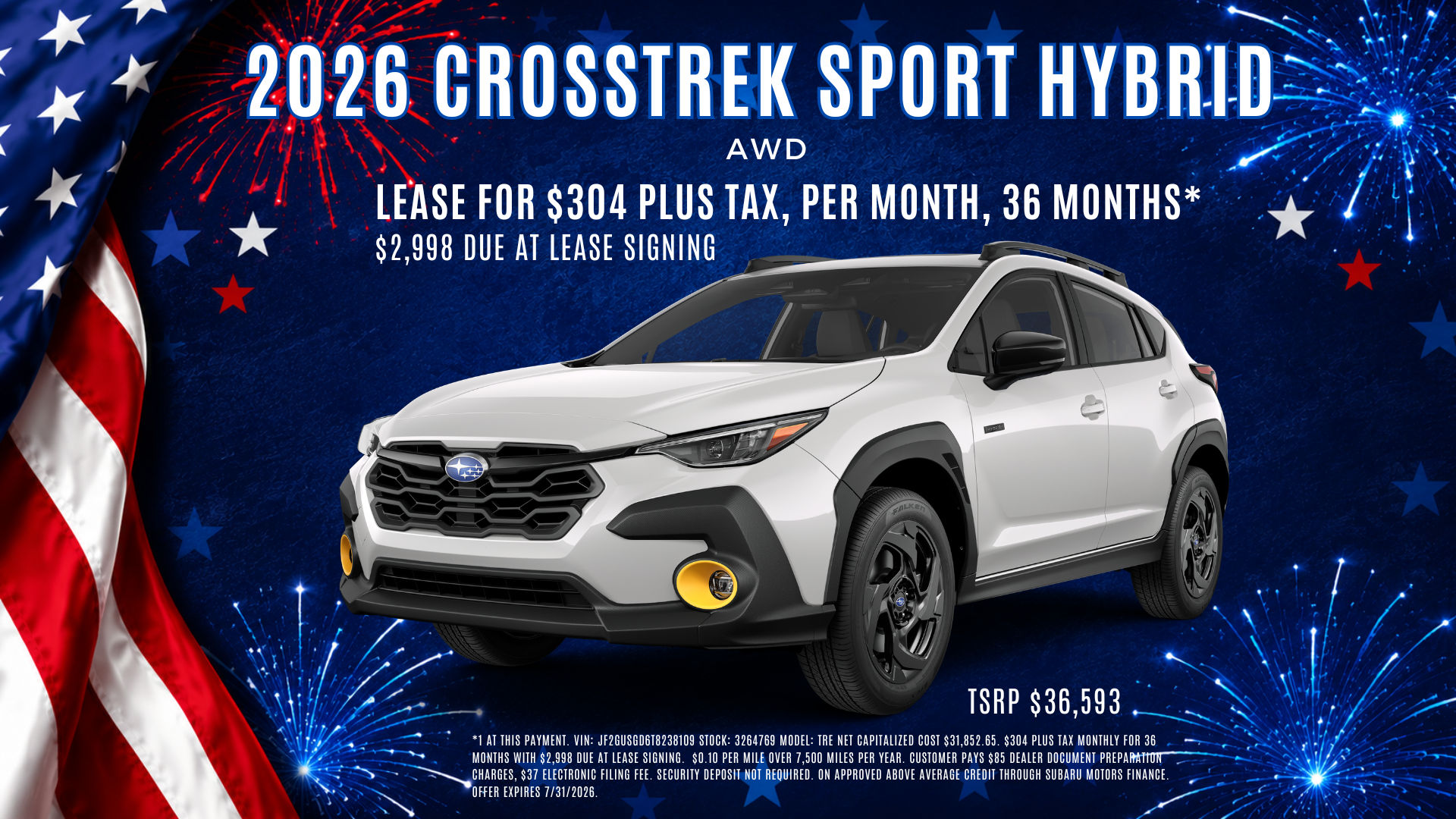 2026 Subaru Crosstrek Sport Hybrid