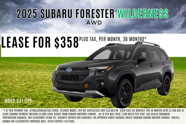 2025 Subaru Forester Wilderness
