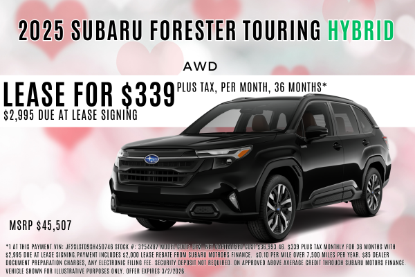 2025 Subaru Forester Touring Hybrid